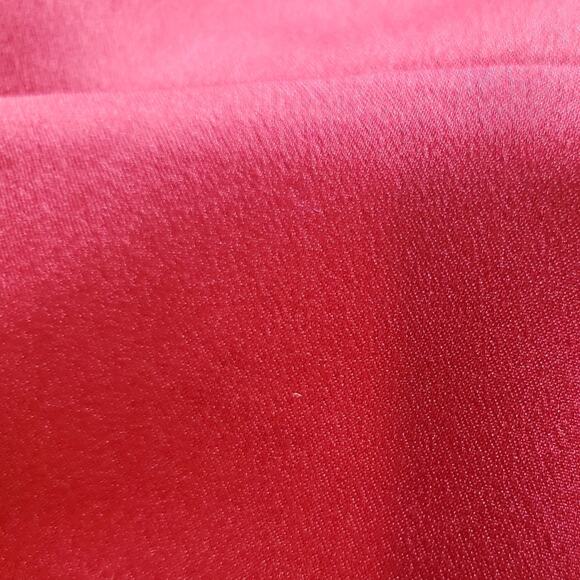 Show Me Your Mumu Noel Wrap Maxi Luxe Satin Ruby Red Dress, Sz XXS with FLAWS - Picture 7 of 16